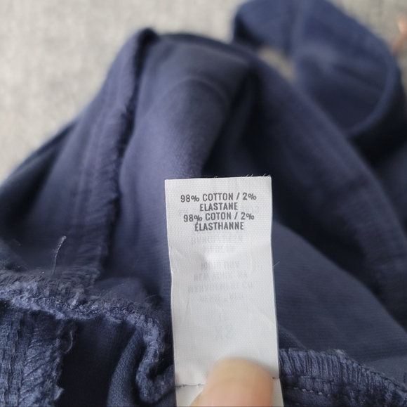 NWT Aerie Velvet Overalls Size XSmall In Blue - Picture 7 of 8